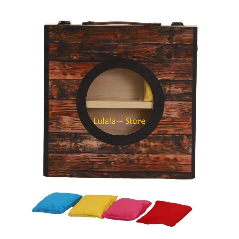 Cornhole Board Set - Y4QA Juego lanzamiento aire libre, tablero