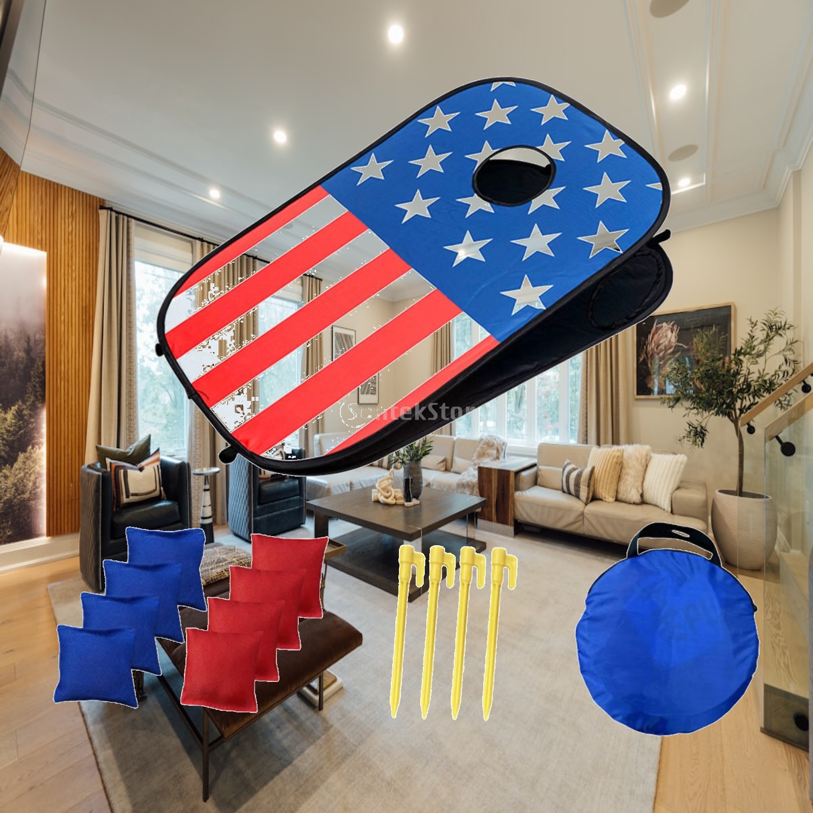 Cornhole Board Set - Juego de Cornhole, Tablero de Cornhole,