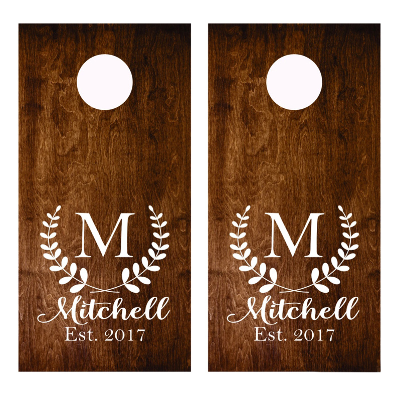 Cornhole Board Set - Calcomanías de calcomanías para decoración de