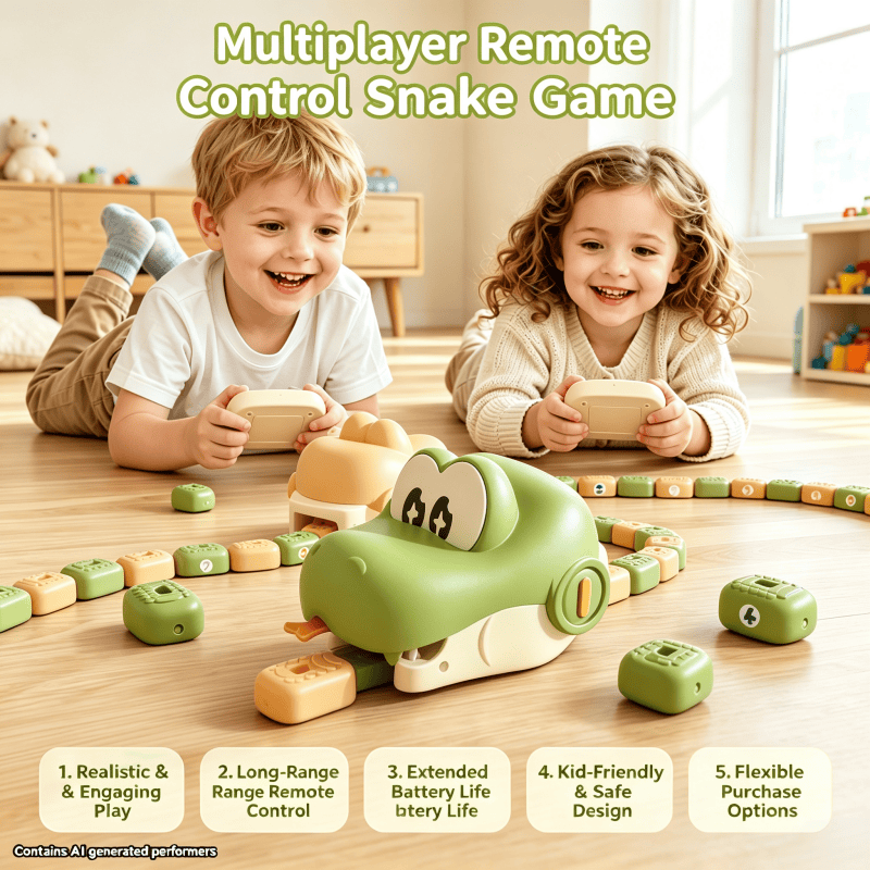 Party Games Competition - Juguete de Serpiente a Control Remoto,