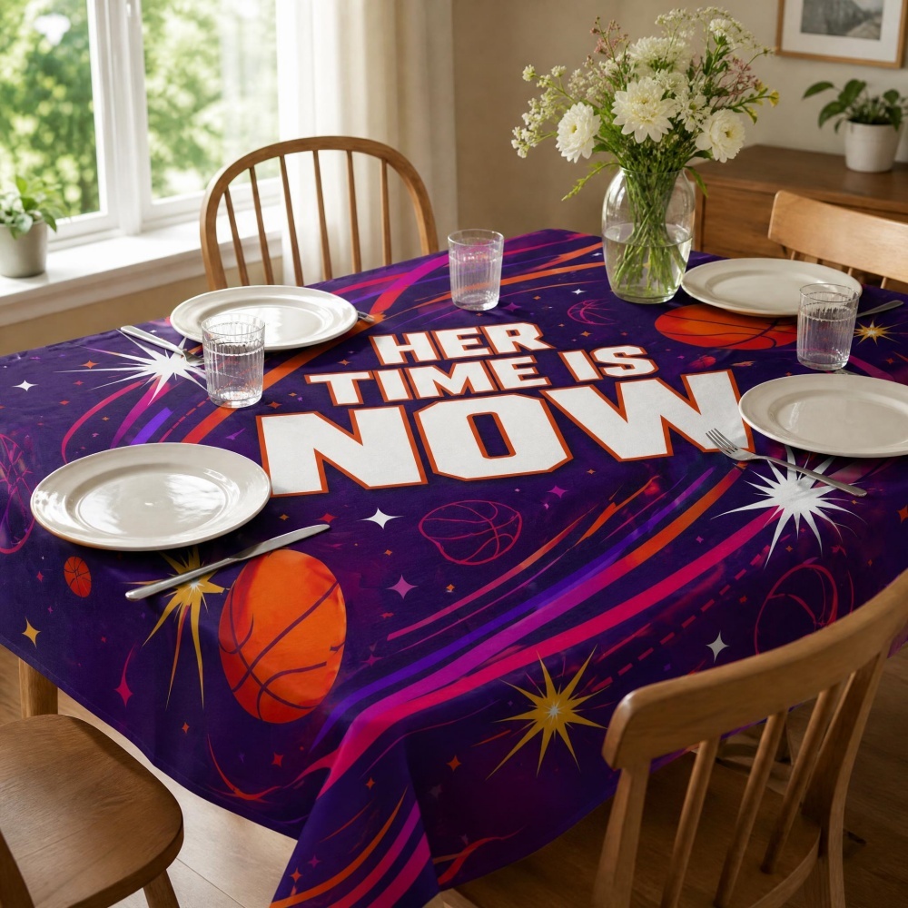 Party Games Girls Night - Mantel de baloncesto, cubierta de mesa