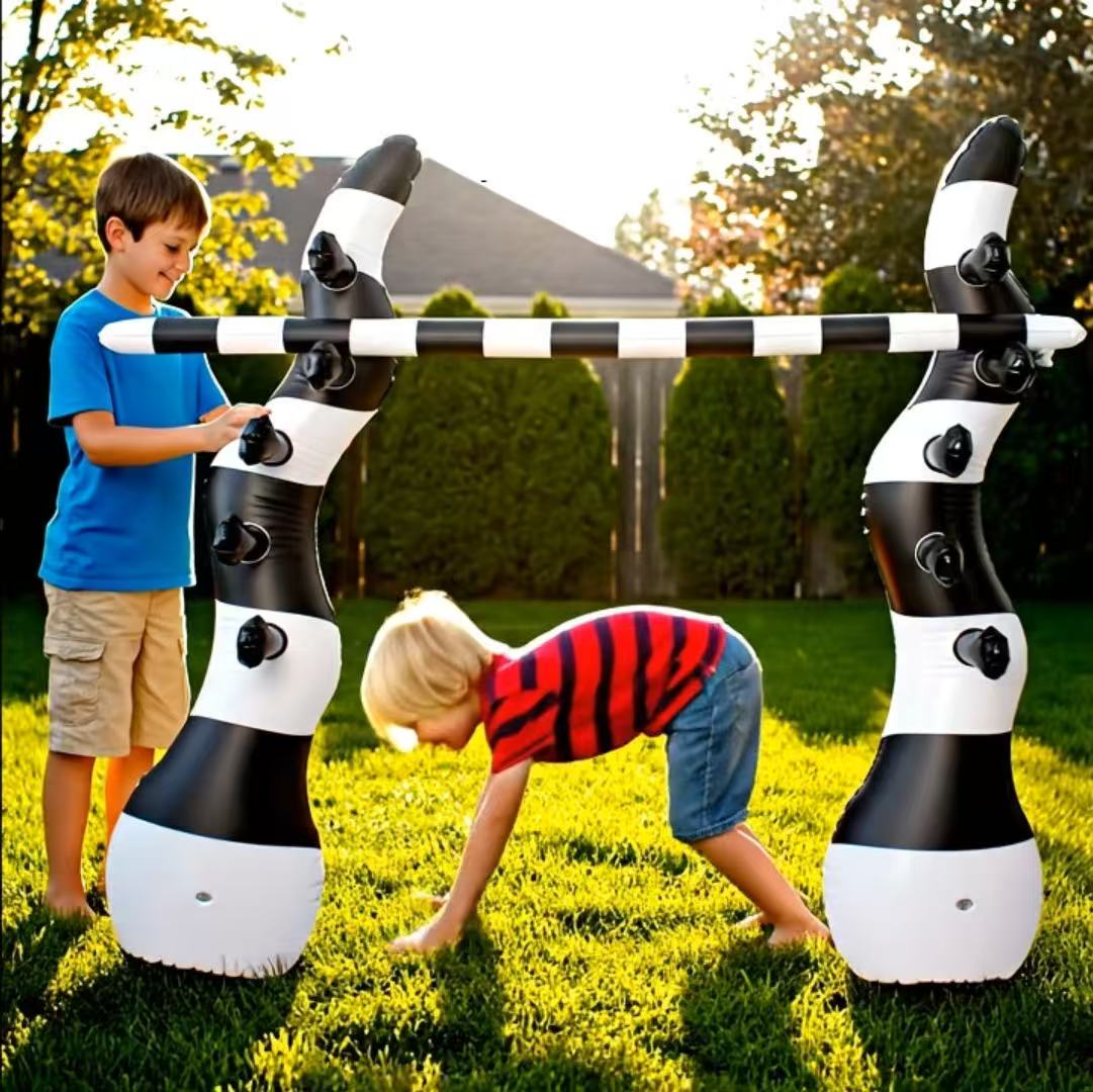 Novedad, juego inflable, poste - Party Games Game Pass reseña y precio