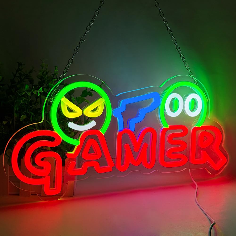 Letrero Luminoso LED de Neón p - Party Games Graduation reseña y precio