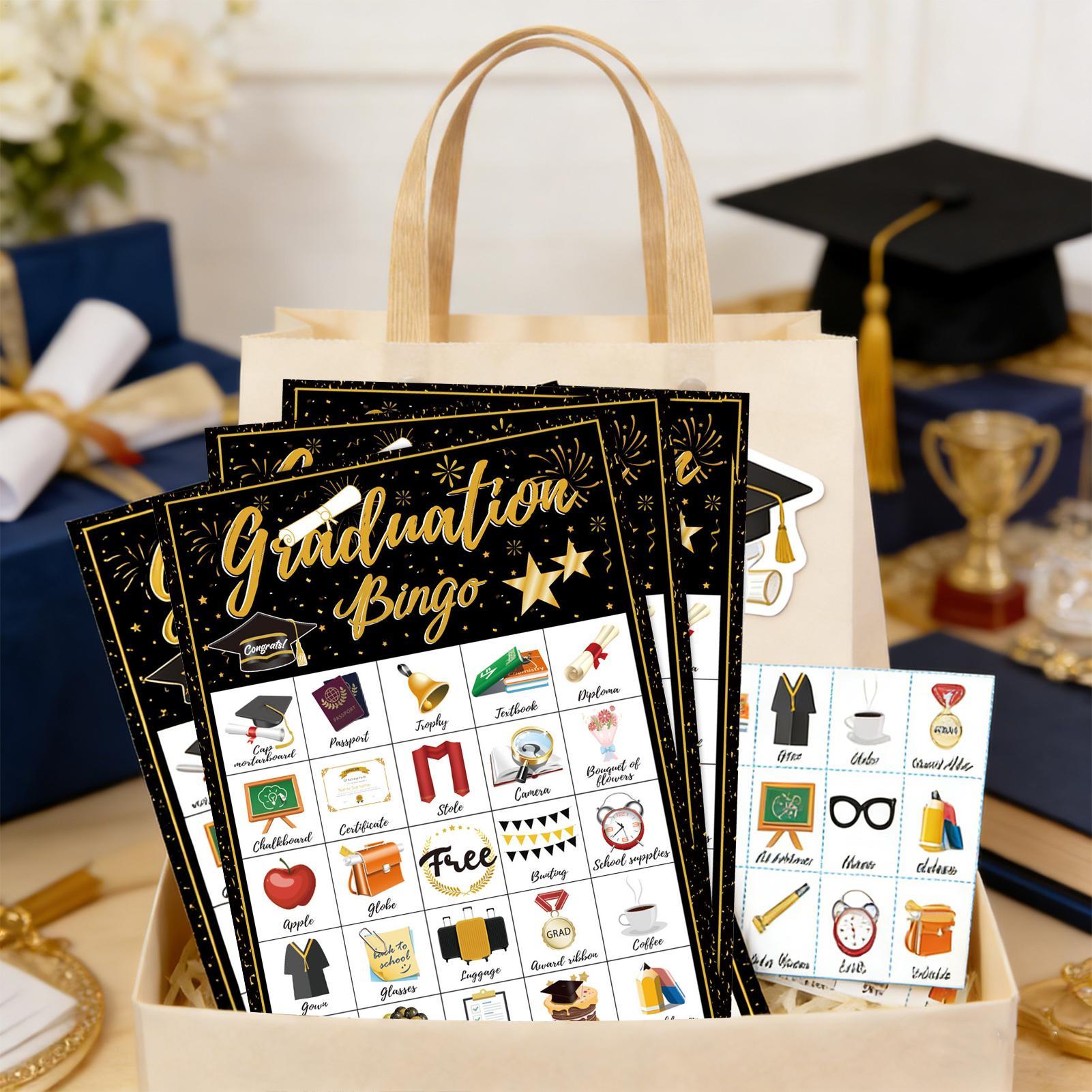 Tarjetas de Bingo para Graduac - Party Games College reseña y precio