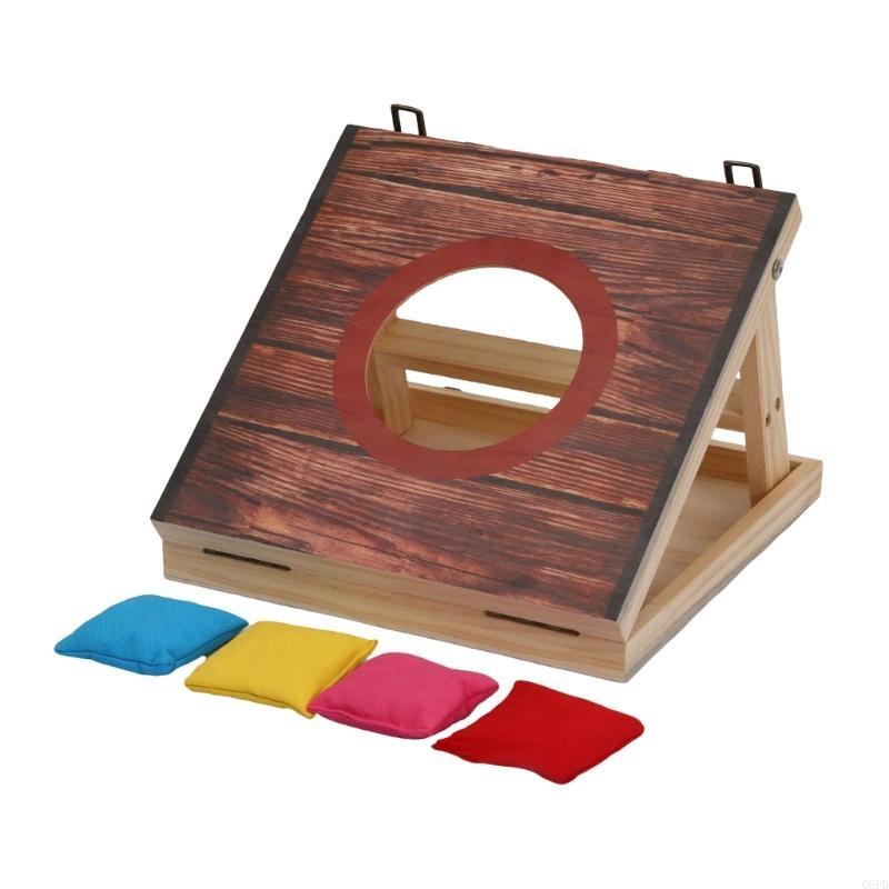 Juego Cornholes portátiles con - Cornhole Board Set reseña y precio