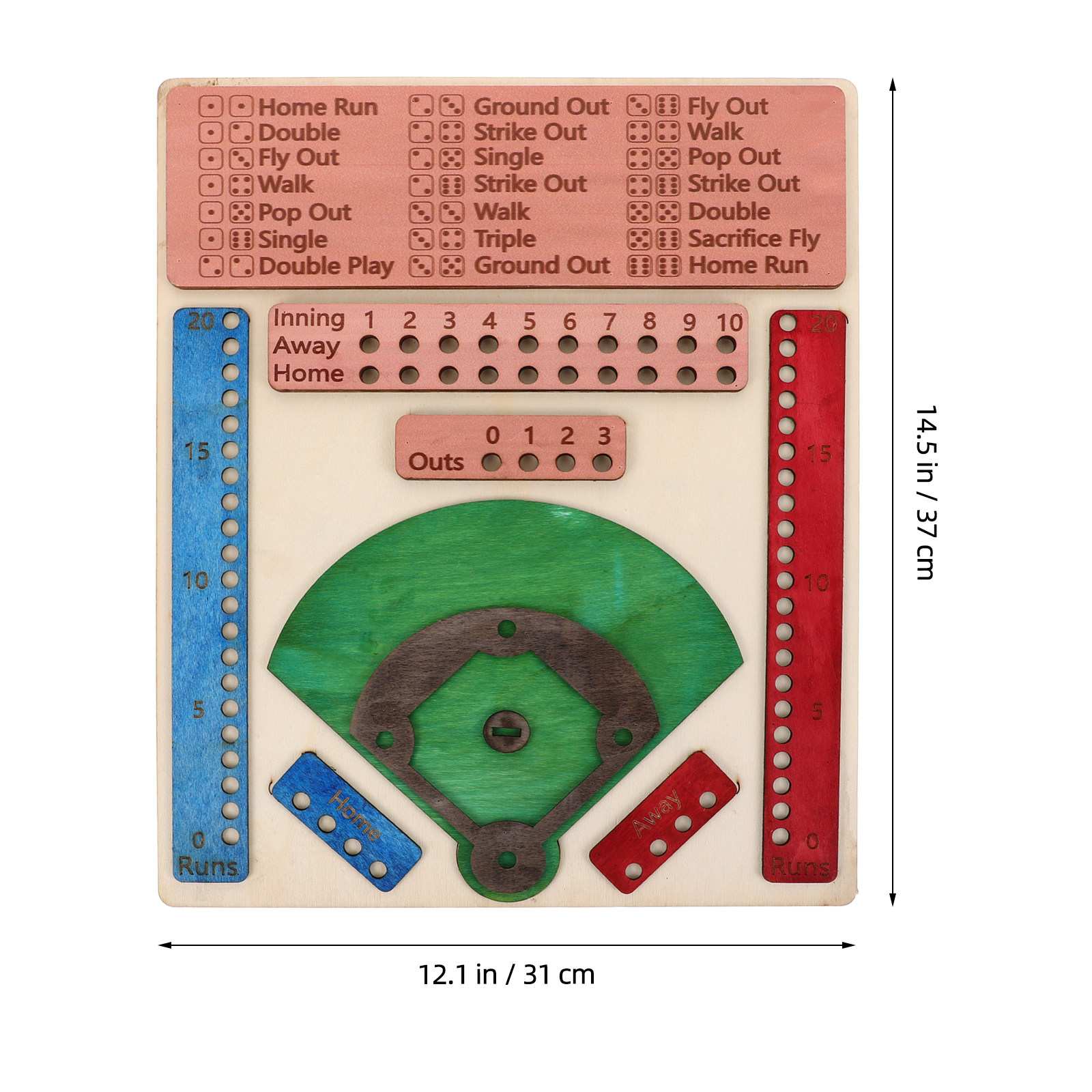 Juego de Mesa de Béisbol de Ma - Party Games Competition reseña y precio