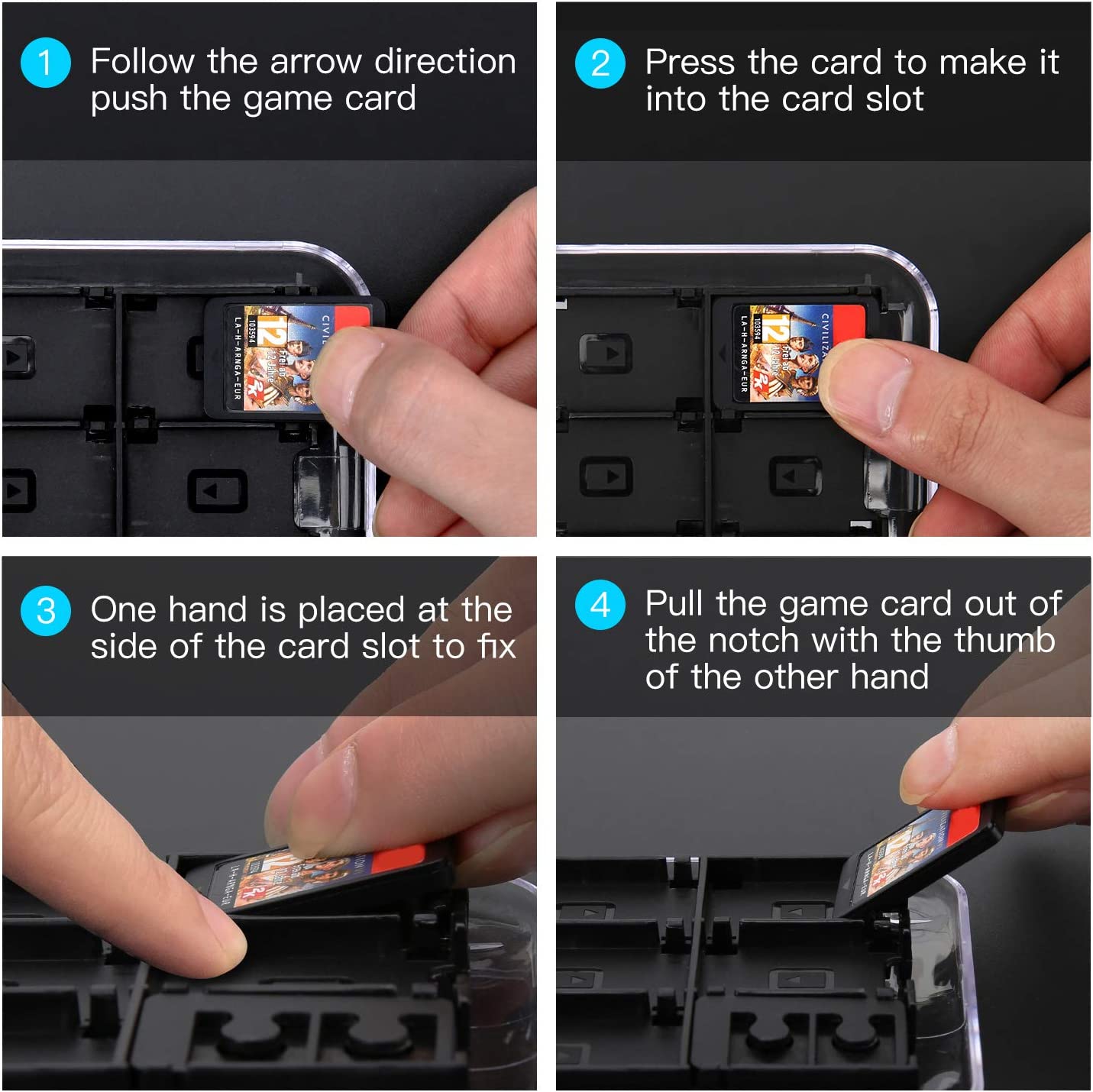 Funda para tarjeta de juego Co - Party Games Nintendo reseña y precio