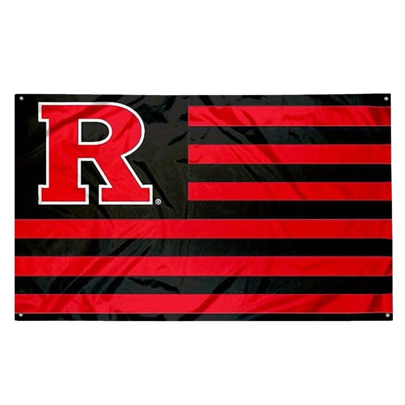 Bandera Deportiva con Letra R  - Party Games College reseña y precio