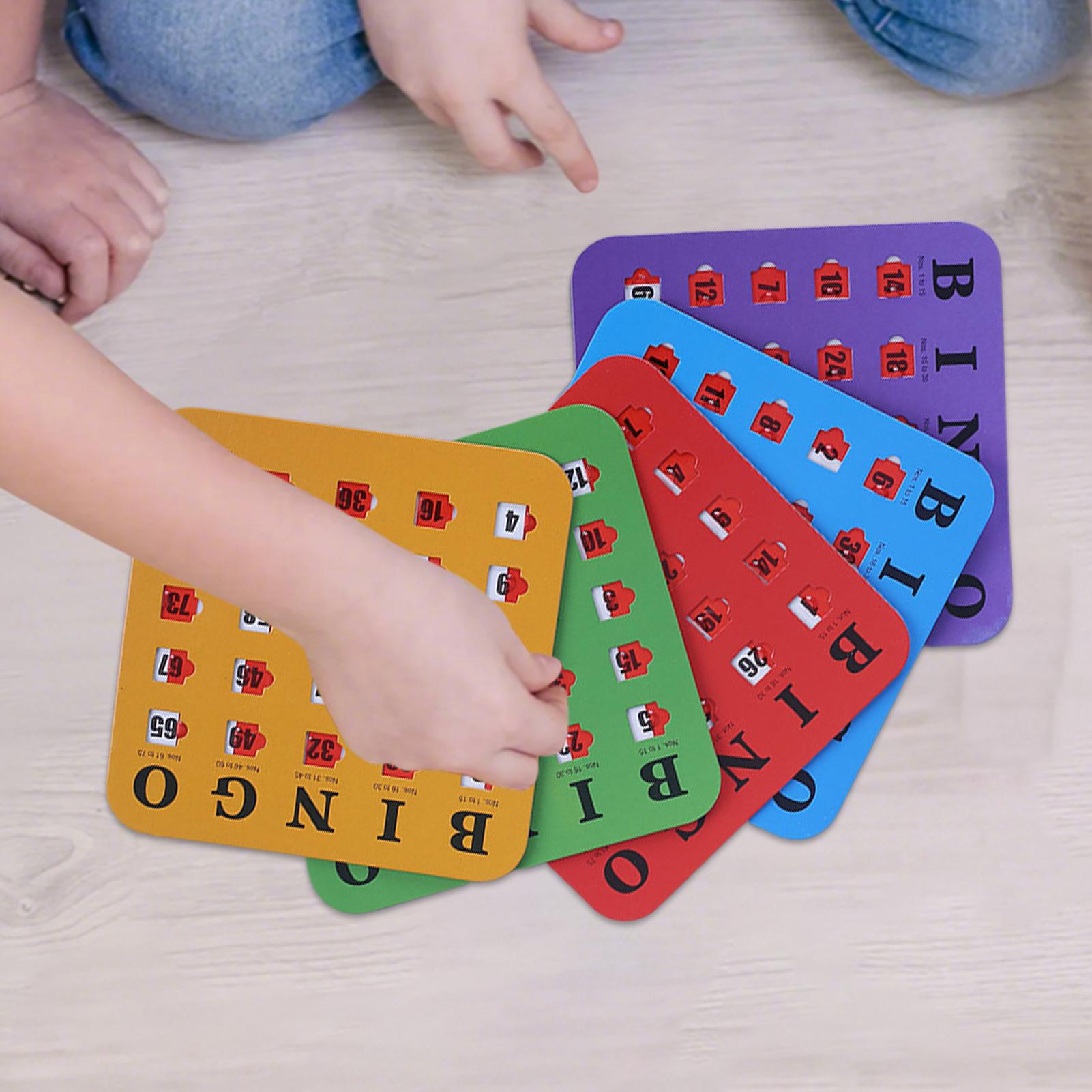 5 Tarjetas de Bingo con Letras - Party Games For Large Groups reseña y precio
