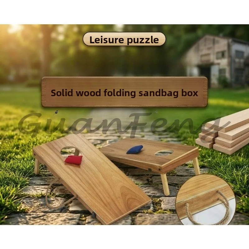 Juego de Cornhole Plegable de  - Cornhole Board Set reseña y precio