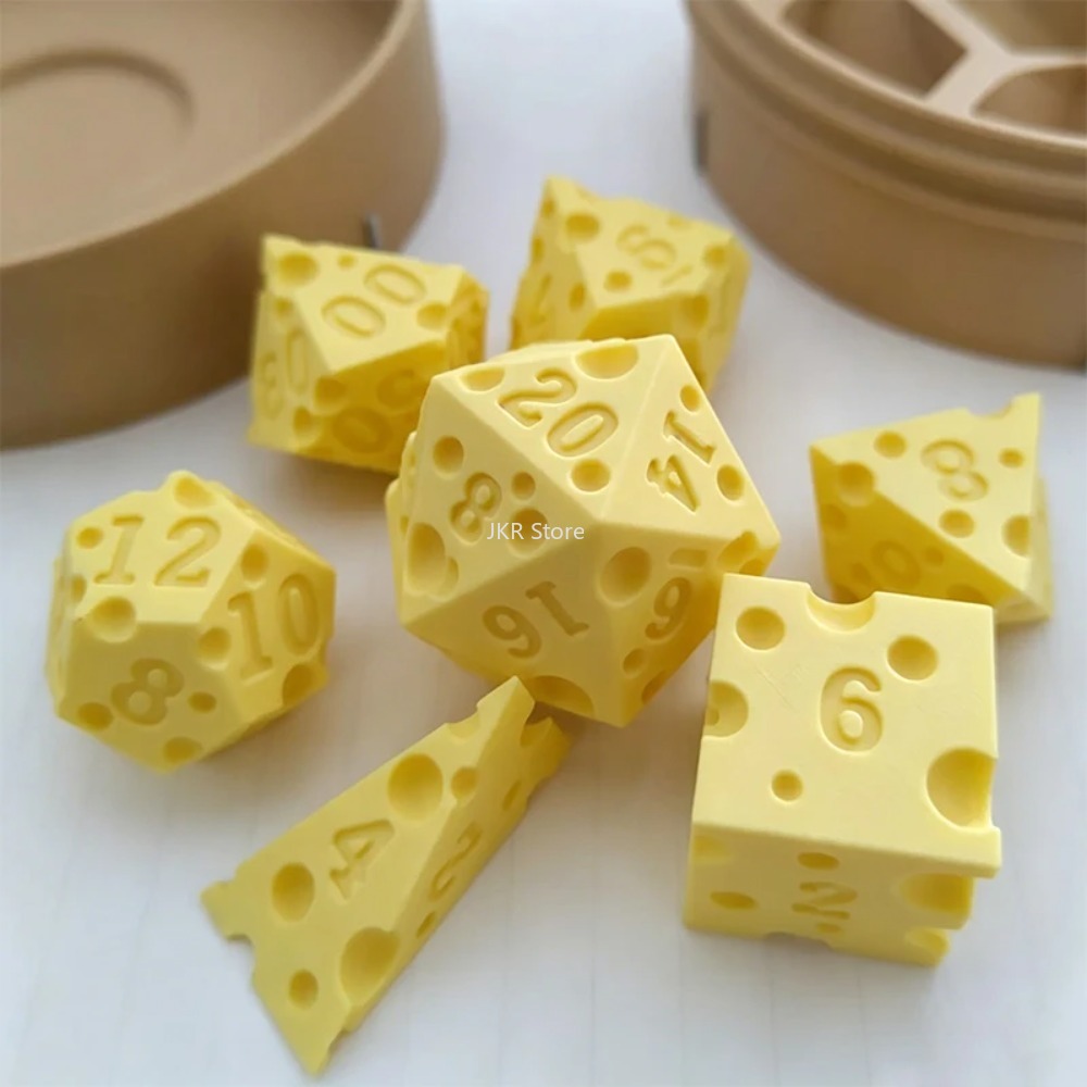 Juego de dados de queso impres - Party Games At Christmas reseña y precio