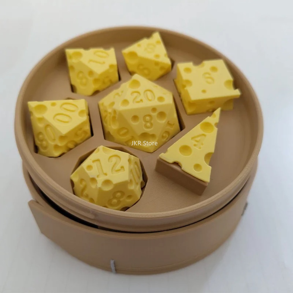 Juego de dados de queso impres - Party Games At Christmas reseña y precio