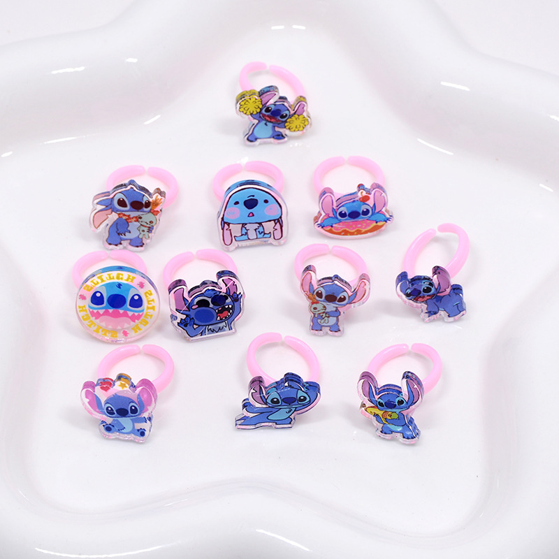 Anillo Acrílico de Stitch, 10/ - Party Games Children reseña y precio