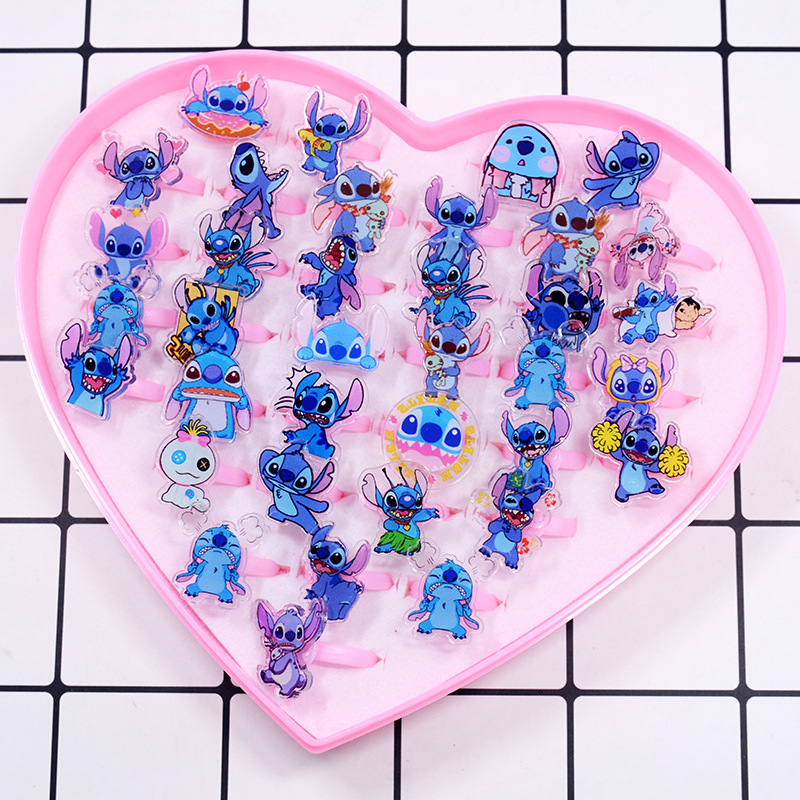 Anillo Acrílico de Stitch, 10/ - Party Games Children reseña y precio