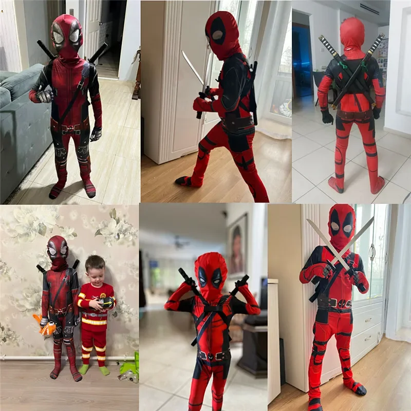 Disfraz de Deadpool para Niños - Party Games Children reseña y precio