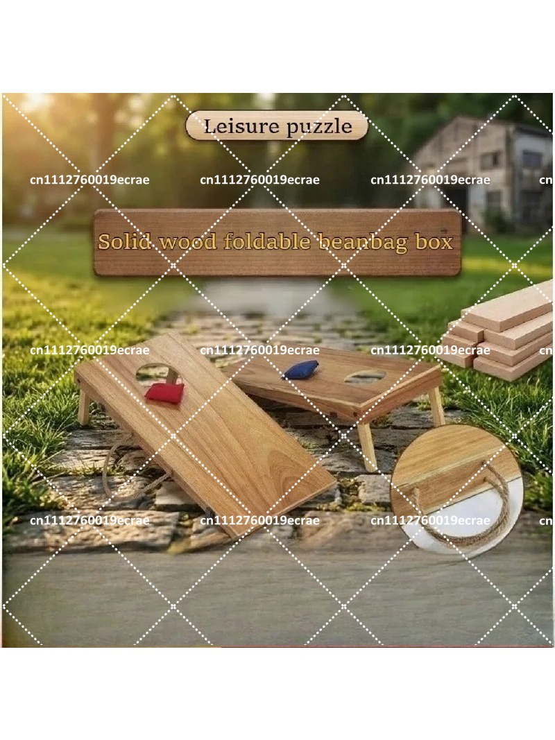Juego de Cornhole Plegable de  - Cornhole Board Set reseña y precio