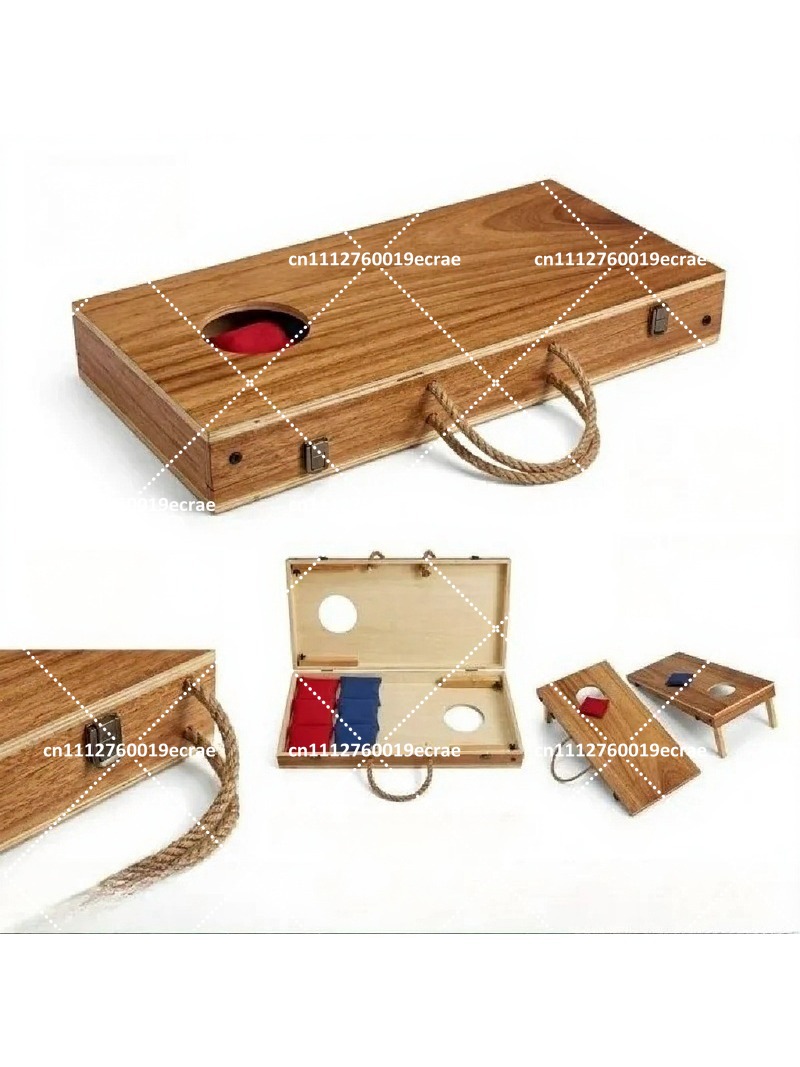 Juego de Cornhole Plegable de  - Cornhole Board Set reseña y precio